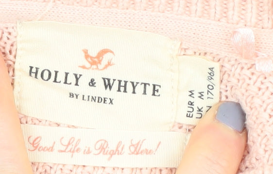 Holly & Whyte Women's Multicolour Stripe Pullover M