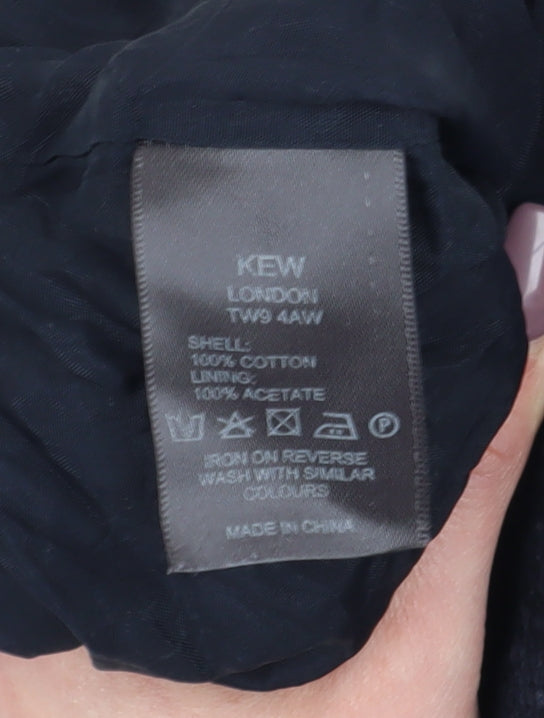 Kew 159 Women's Black Blazer, Size 12, Workwear Jacket