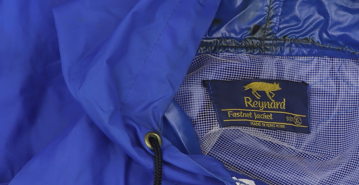 Reynard Men's Blue Waterproof Rain Jacket M