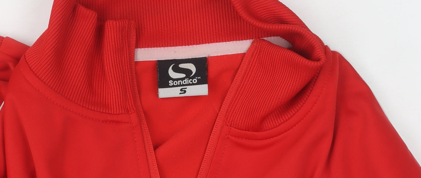 Sondico Men's Red Track Jacket Size S