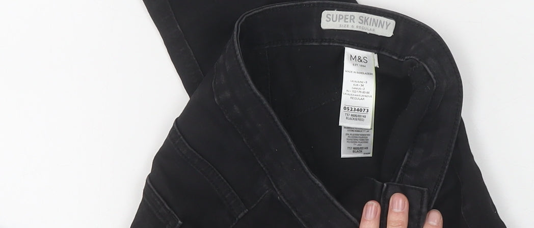 Marks and Spencer Women’s Black Skinny Jeans Size 6