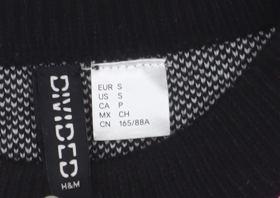 H&M Women's Multicoloured Graphic Vest S