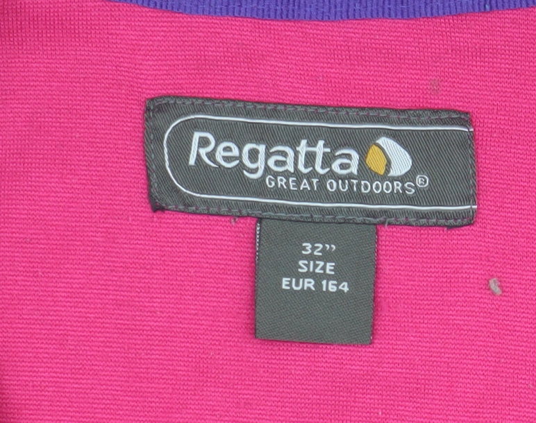 Regatta Women's Pink Fleece Jacket Size 36