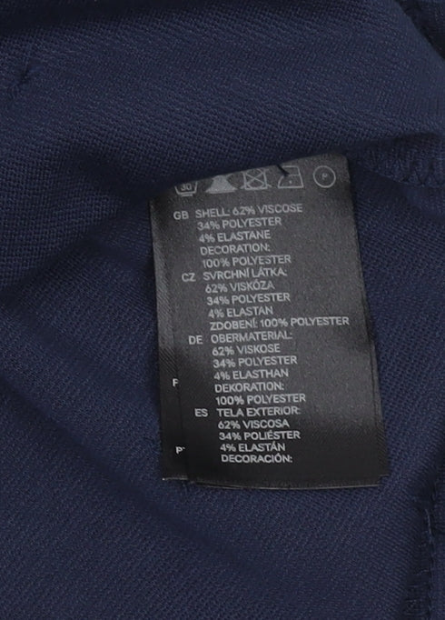 H&M Women's Blue Shift Dress, Size 12