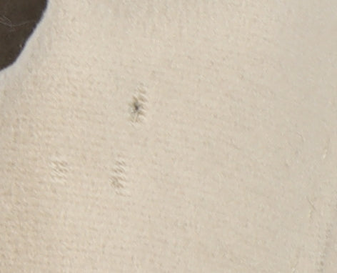 i BLUES Women's Beige Wool Overcoat Size 40