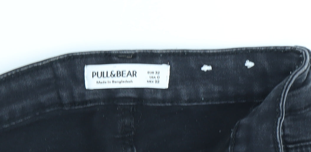 Pull&Bear Girls Black Skinny Jeans Size 12
