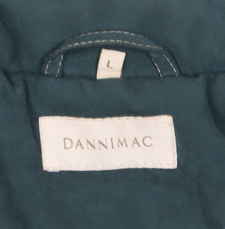 Dannimac Women's Green Overcoat Size L