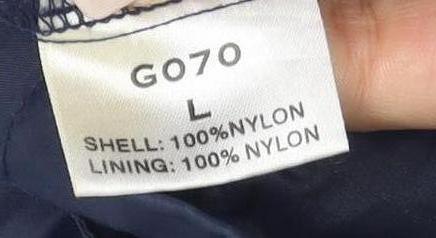Colourways Men's Blue Rain Coat Jacket, Size L