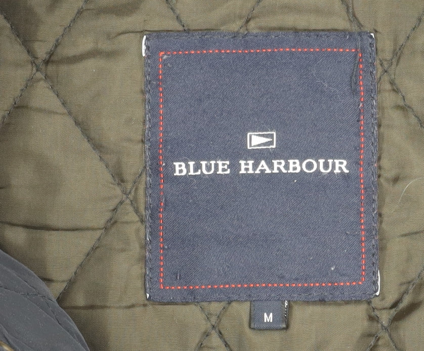 Blue Harbour Men's Black Quilted Jacket M - Stylish & Practical