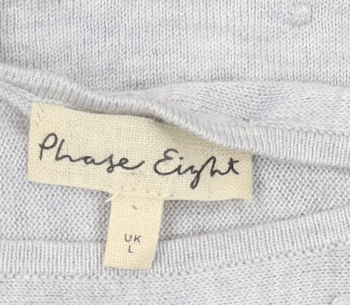 Phase Eight Women's Grey Pullover Jumper, Size L