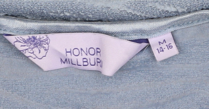 Honor Millburn Women's Blue Geometric T-Shirt Size 14