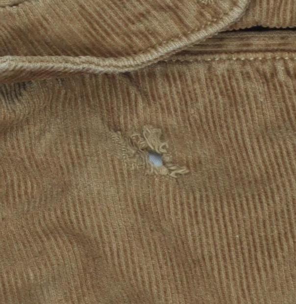 French Connection Brown Corduroy Trousers Size 34