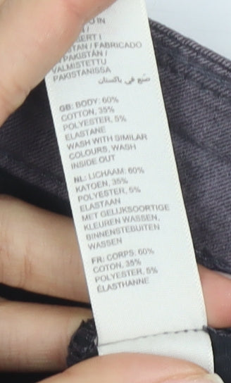 FatFace Women's Grey Jeans Size 12 Regular Fit