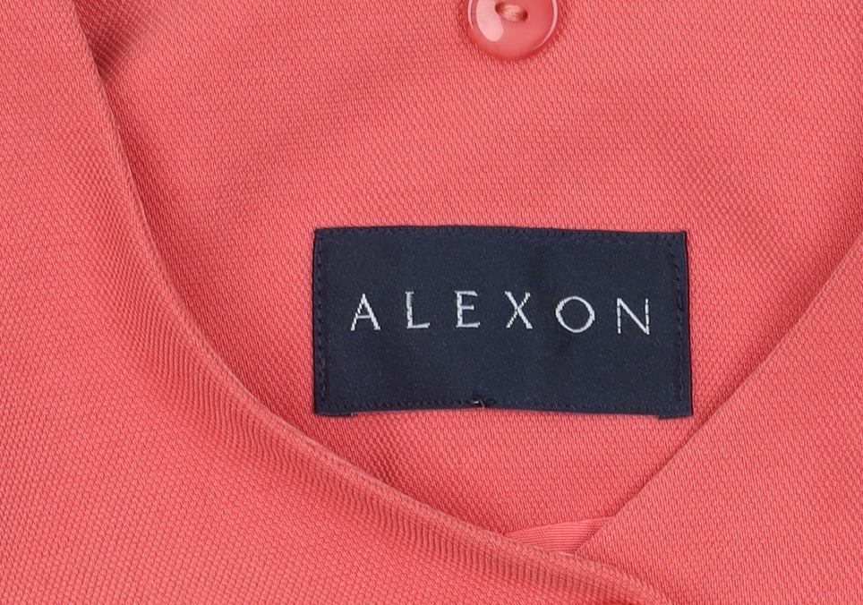Alexon Women's Pink Blazer Size 10 with Notch Lapel
