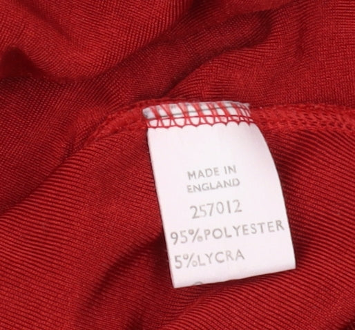Wallis Women's Red Tunic, Size 12, Autumn Chic