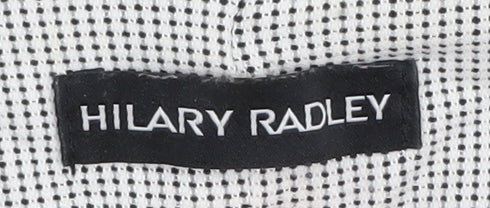 Hilary Radley Women's Grey Check Trousers Size 12