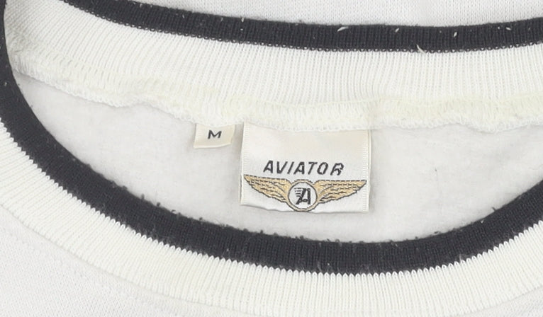 Aviator Men's Multicoloured Striped Vest M