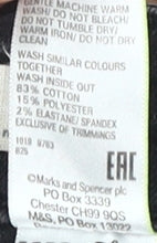 Marks & Spencer Women's Black Skinny Jeans Size 8