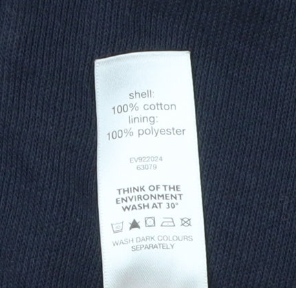 Stone Bay Men's XL Blue Full Zip Fleece Jacket