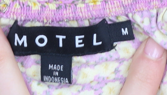 Motel Rocks Women's Multicoloured Floral Dress M