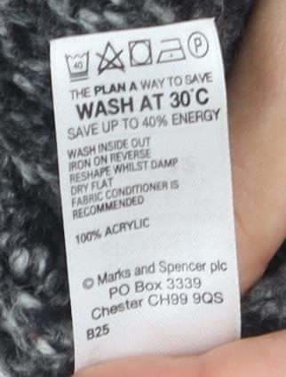 Marks & Spencer Women's Black Size 12 Button Cardigan