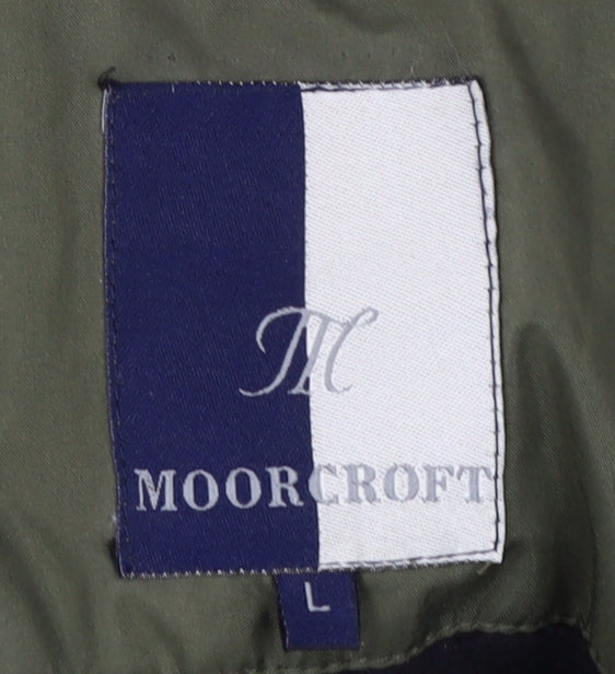 Moorcroft Men's Green Basic Jacket - Size L
