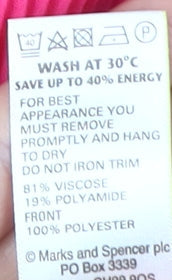 Marks & Spencer Women's Pink Basic T-Shirt Size 8