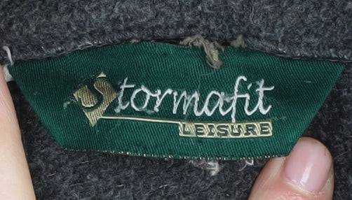 Stormafit Men's Black Fleece Jacket Small