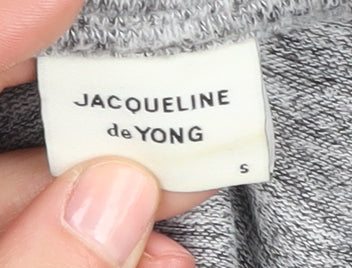 Jacqueline de Yong Women's Grey Pullover Jumper S