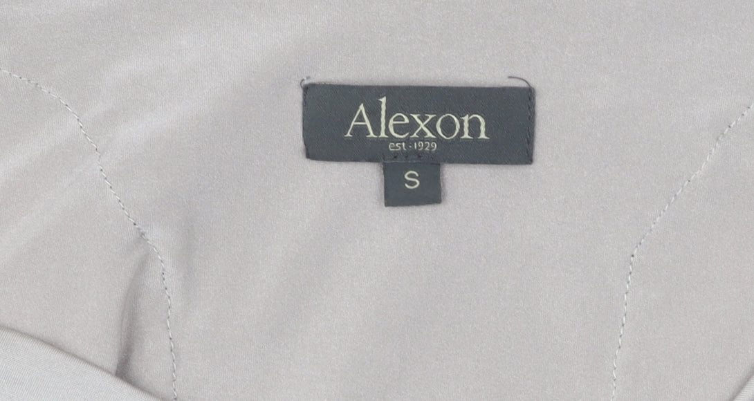 Alexon Women's Beige Lace Accent Tank, Size S, Cowl Neck