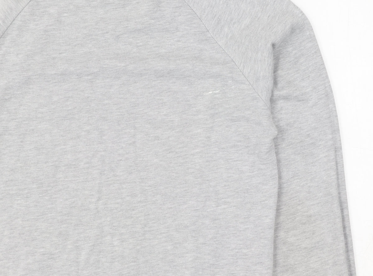 Firetrap Blackseal Grey Pullover Sweatshirt M Unisex
