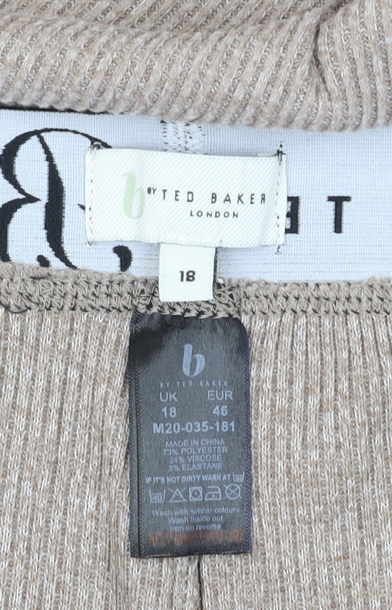 Ted Baker Women's Beige Lounge Pants Size 18