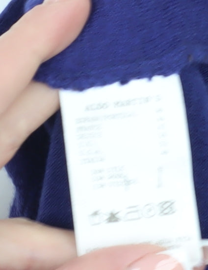 Aldomartins Women's Blue Shift Dress Medium