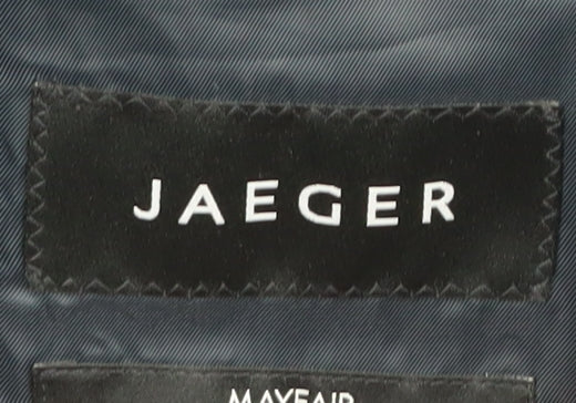 Additional view of Jaeger Men's Blue 38L Wool Blazer Jacket