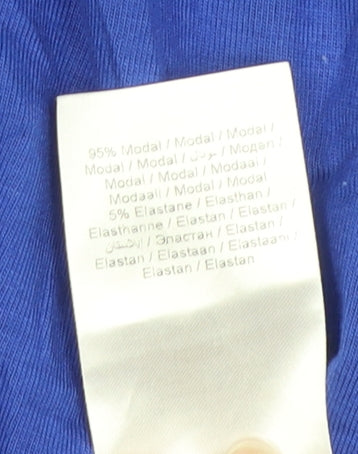Part Two Women's Blue XS Basic T-Shirt Scoop Neck