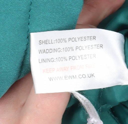 Isle Women's Green Parka Coat Size 12, Hooded, Casual, Winter