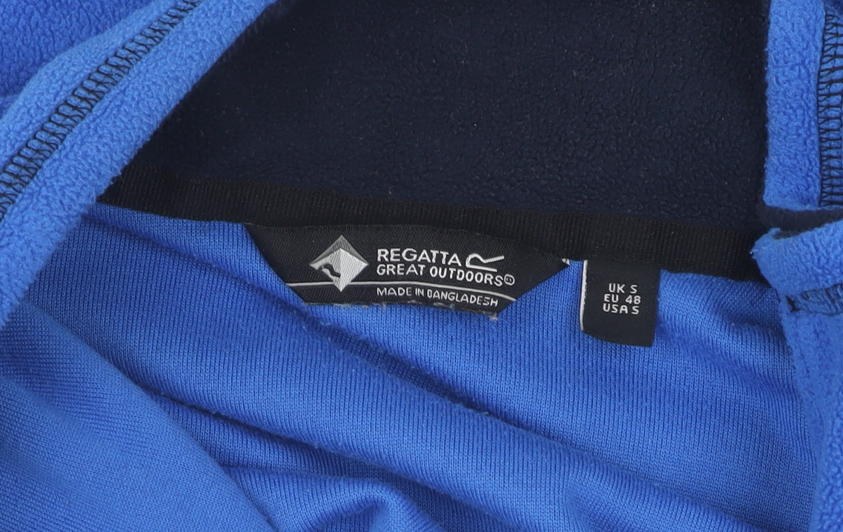 Regatta Men's Blue Pullover - S, Outdoor Fleece