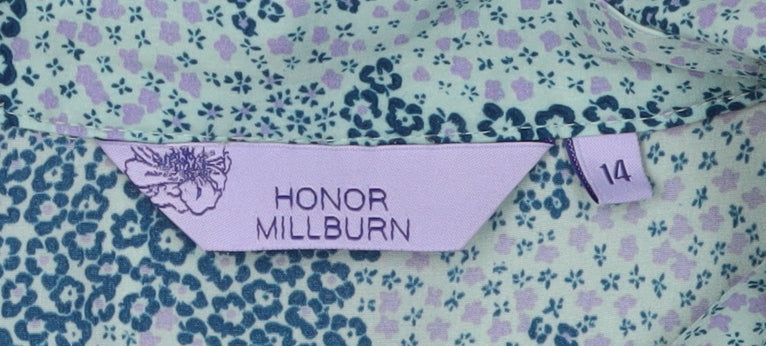 Honor Millburn Women's Multicoloured Button-Up Shirt