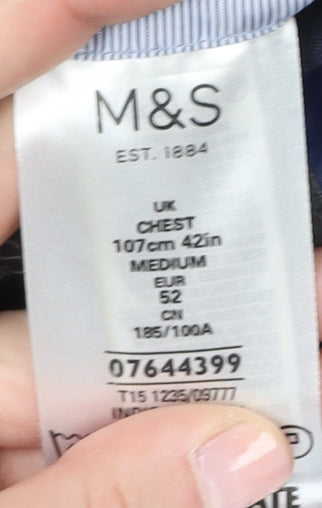 Marks & Spencer Men's Blue Blazer Jacket 42R