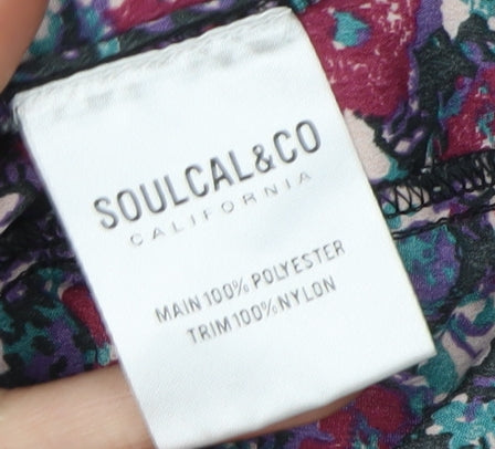 SoulCal Women's Multicoloured A-Line Dress S