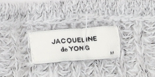 Jacqueline de Yong Grey Women’s Pullover Jumper M