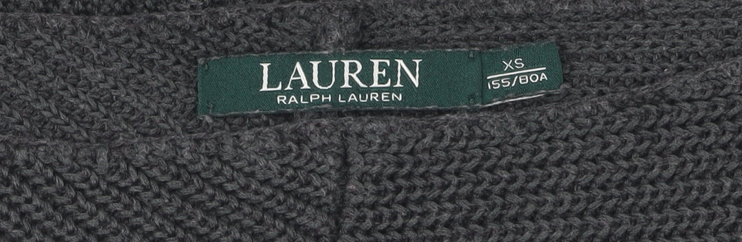 Lauren Ralph Lauren Women's Grey XS Boat Neck Jumper
