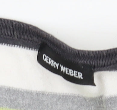 Gerry Weber Women's Multicoloured Striped Jumper 16