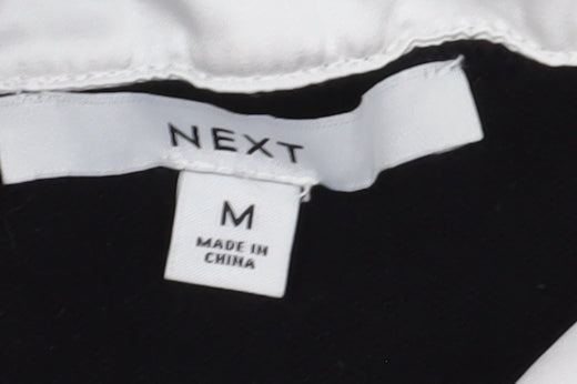 Next Women's Black Layered Blouse, Size 12, Perfect for Business