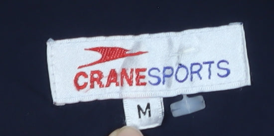 Crane Sports Men's Blue M Basic Jacket with Zips