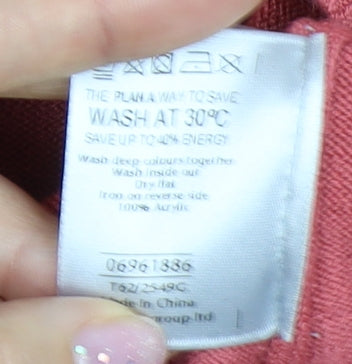 Per Una Women's Pink Cardigan, Size 12, Classic Style