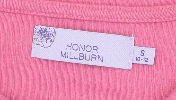 Honor Millburn Women's Pink T-Shirt Size 10-12