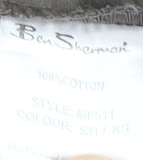 Ben Sherman Men's Brown Casual Trousers Size S