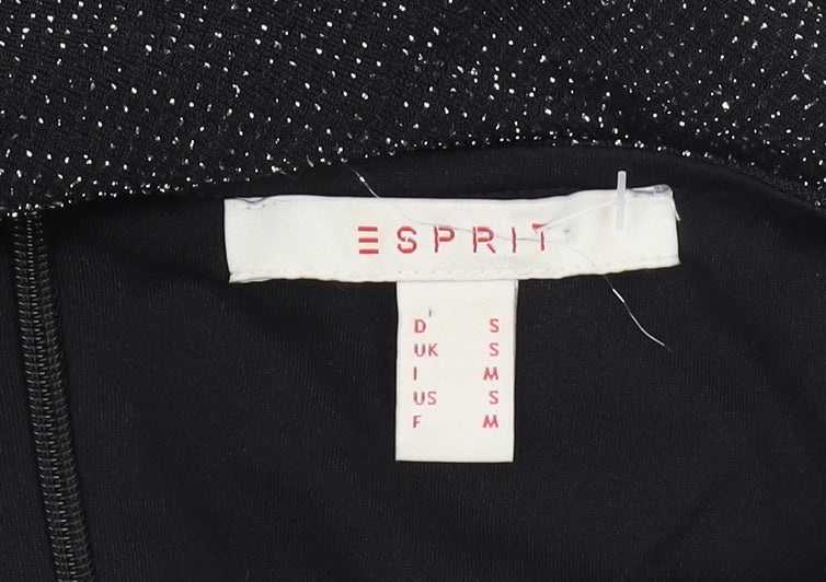 ESPRIT Women's Black Shift Dress, S, Party/Cocktail