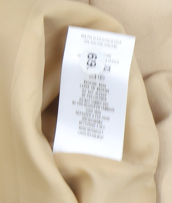 Eastex Beige Women's Jacket Size 12 Classic Formal